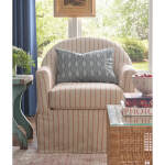 Meg - Classic Slipcovered Look Swivel Chair - 1108 - Image 11