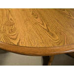 Classic Oak Chestnut Solid Drop Leaf Table - Image 3