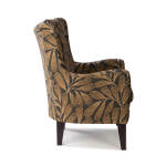 Novae - Transitionally Styled Wing Chair - Dark Walnut - 2080DW - Image 7
