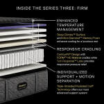 Beautyrest Black® Series Three 14.5" Hybrid Firm Mattress -Cal King Split - Image 3