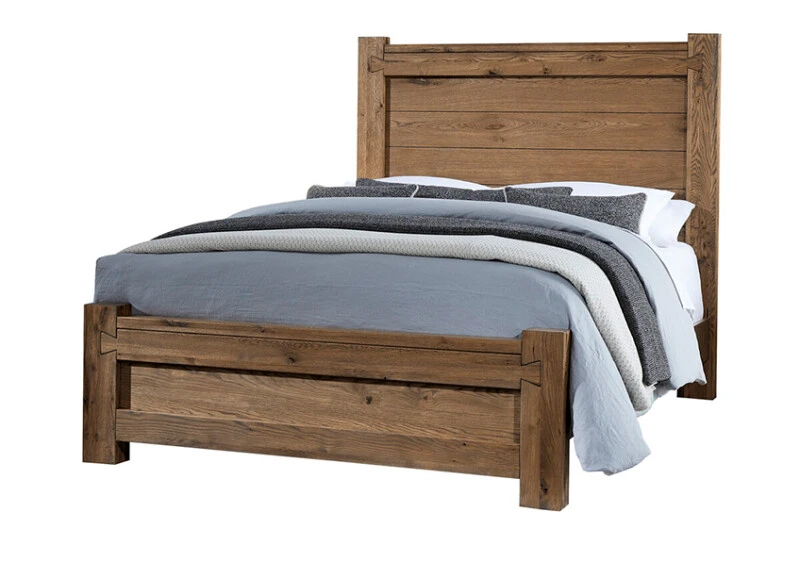 84333d7d23eda68f435672f682704b45 Dovetail Queen Poster Bed With Poster Fb - 752-558-855-922 - Image 1