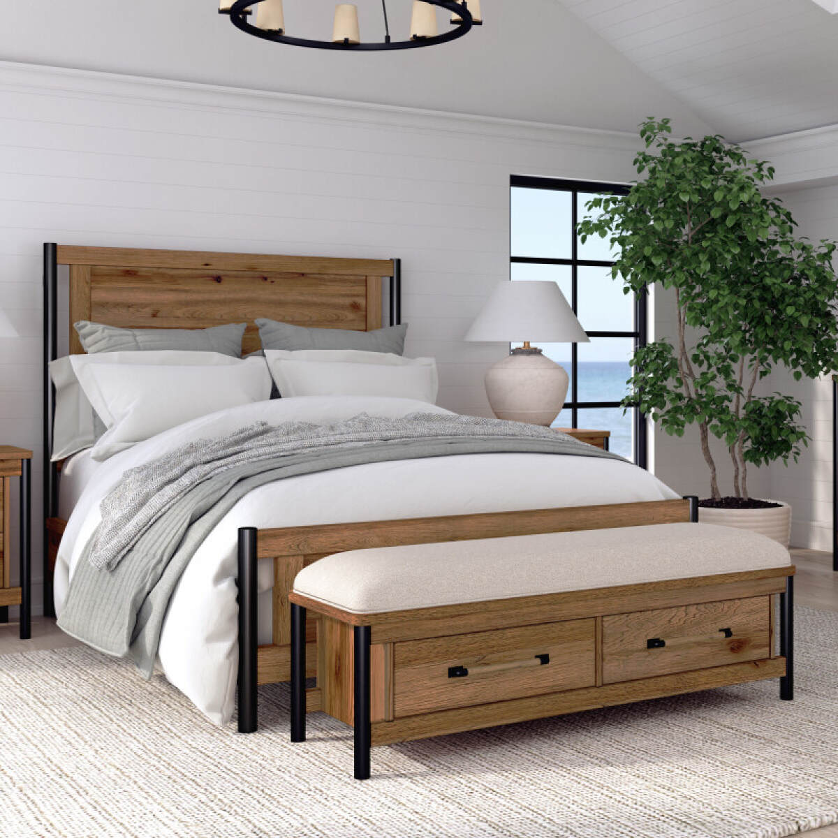 850fac6b9f72a6535d1a0d38334ae2fb Norcross Queen Standard Bed - Image 1