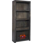 Avery Loft 74" Fireplace Display Case