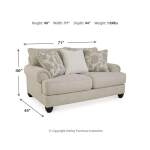 Asanti Sofa, Loveseat and Ottoman - Image 15