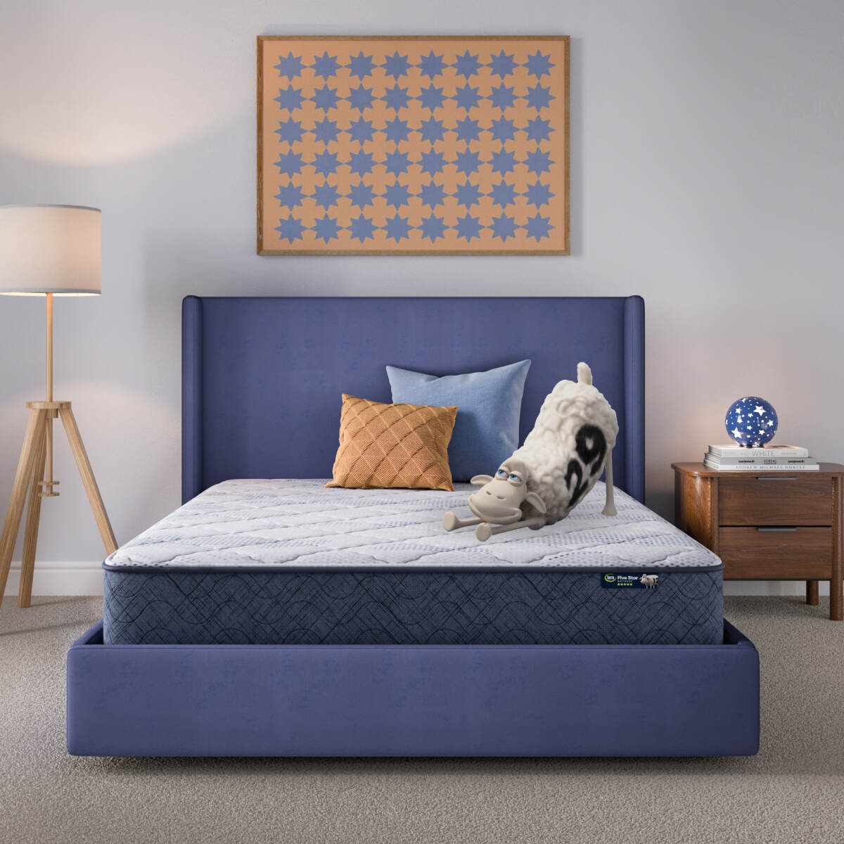877cd7794b521b9cc34901a07b52c5ba Serta Perfect Day 10" Medium Mattress in a Box -Twin XL - Image 1