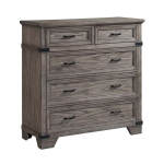 Forge Media Chest | Brushed Steel