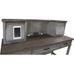 Caraway Single Ped Desk Hutch - Image 10