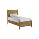 Andover Twin Panel Bed | Maple