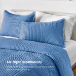 Performance® Duvet & Sham Set - Racetrack - Stonewash Blue / Queen - Image 6