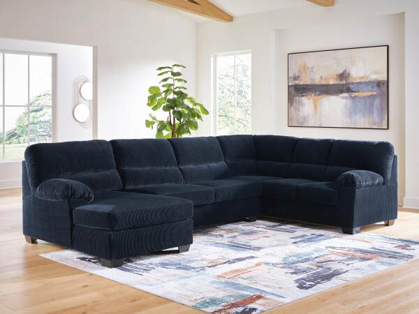SimpleJoy 3-Piece Sectional with Chaise - Image 3
