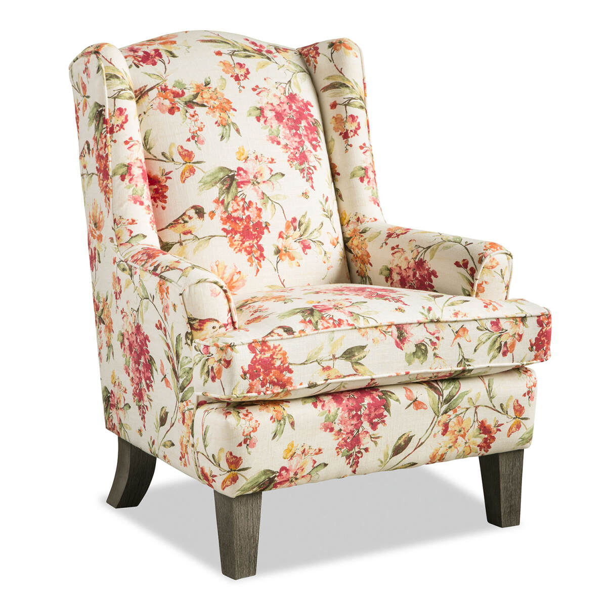 8ba2a43508c1ce18a5687ddfb6740e90 Andrea - Wing Back Chair - 0170R - Image 1