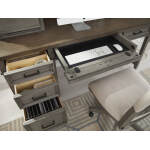 Caraway Single Ped Desk Hutch - Image 8