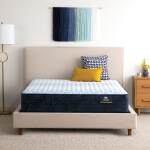 Classic Dorian 12.5" Firm Mattress Low Profile Set -California King