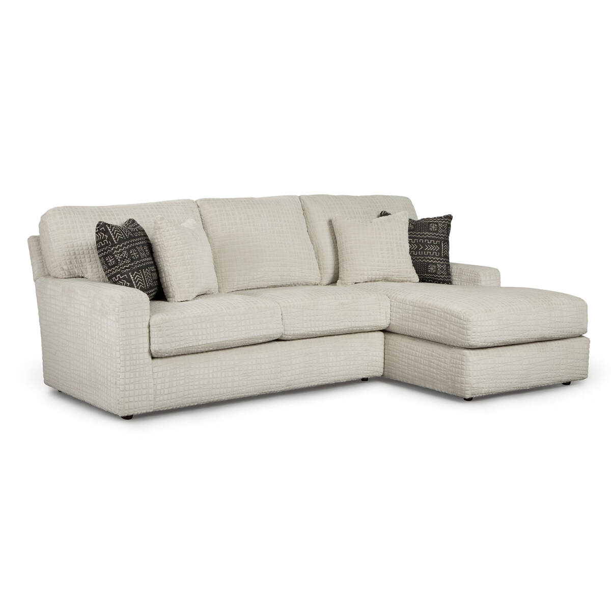 8be8dd1146af9d6754264cd3ddc945ef Dovely - Transitionally Styled Chaise Lounge Sofa - M25FR - Image 1
