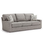 Dovely - Transitional, Stationary Sofa W/ 2 Pillows - S25