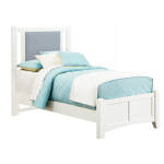 Bonanza Twin Upholstered Bed 3/3 - Blue - BB29-331-033-833-900