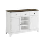 Kona Sideboard | Gray and White