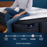 iComfortPro Buckingham 16" Latex Foam Plush Pillow Top Mattress Set -King - Image 4