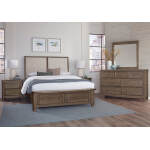 Woodbridge Upholstered Bed With Storage -grey - 820-551-052-050B-502-555; 820-661-062-066B-502-666 - Image 5