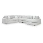 Stupendous 5-Piece Sectional with Chaise