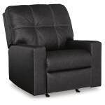 Barlin Mills Recliner and Oversized Accent Ottoman - Image 7