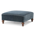 Renelle - Cocktail Ottoman - Dark Walnut - 9990DW - Image 8