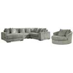 Lindyn 4-Piece Sectionals with Chair