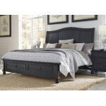 Oxford Sleigh Bed I07BRGRP13 - Image 6