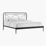 Vintage King Metal Bed