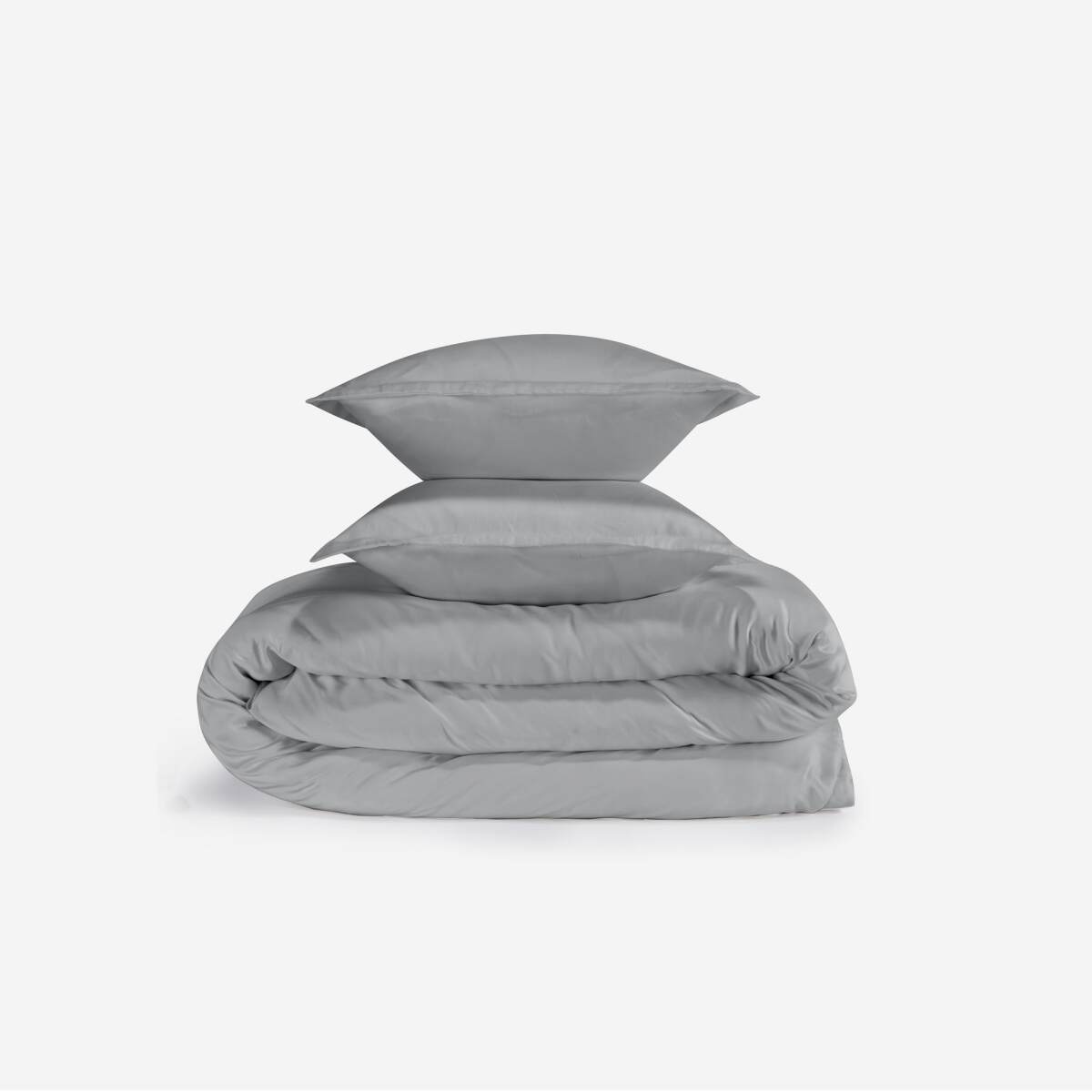 91deadf250d4634840a912e45d7c5b47 Performance® Duvet & Sham Set - Solid - Light Grey / King - Image 1