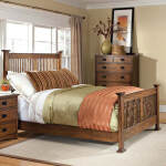 Oak Park King Slat Bed | Mission
