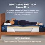 Serta® Iseries® Nxg™ Mattress - 1500 Firm Foam - Twin XL - Image 6