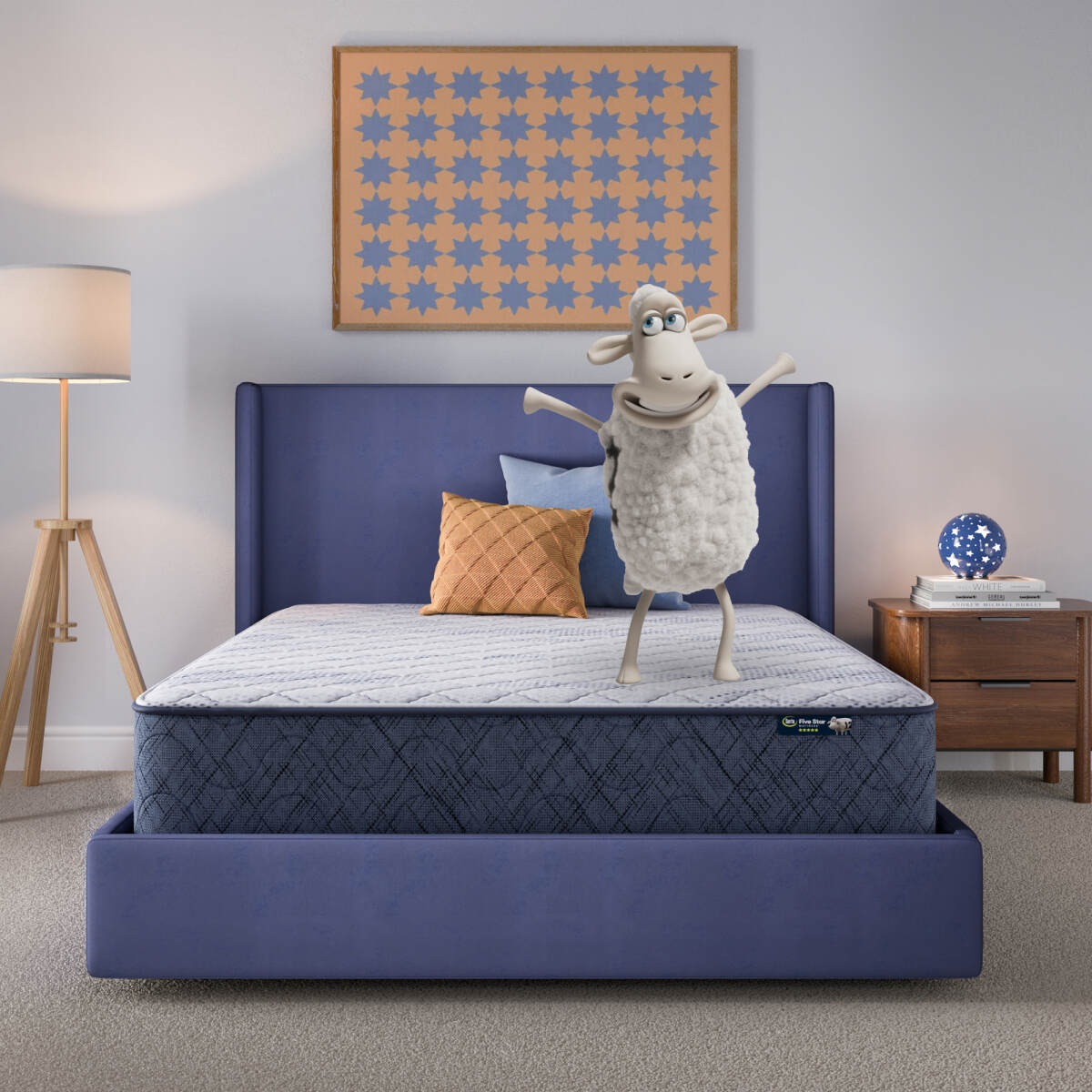 94966d8ccb2baeb8d1f42a9ca627fb61 Serta Perfect Day 12" Firm Mattress in a Box -Twin - Image 1