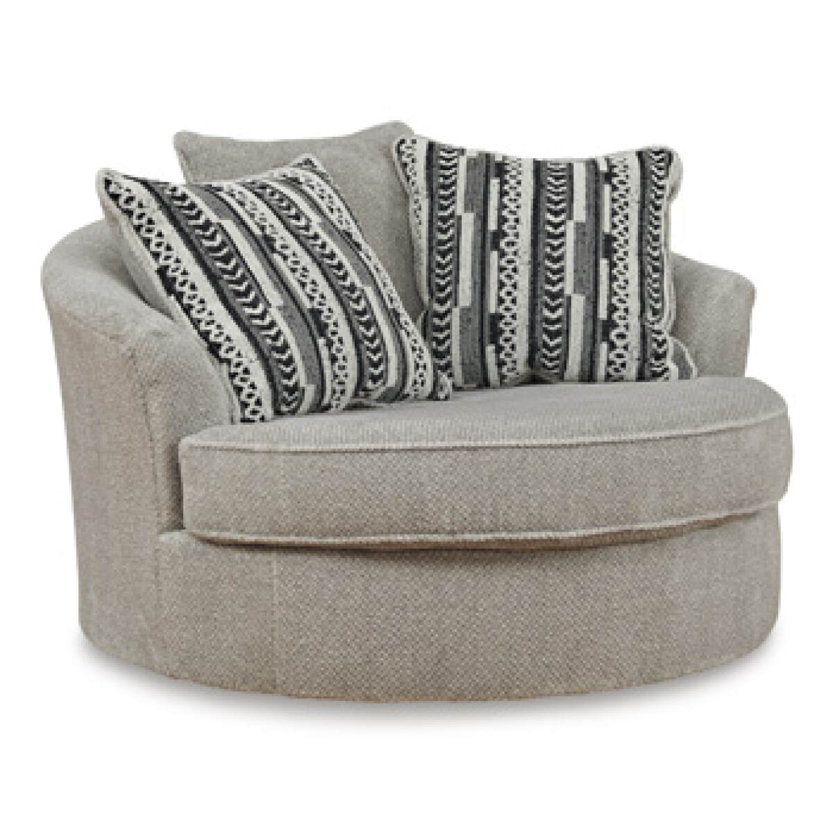 954abb227767f38e4fdb4369b80e7727 Calnita Oversized Swivel Accent Chair - Image 1