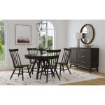 Bayside Windsor Chair | Black - Image 5