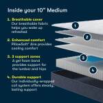 Serta Five Star Mattress - 10" Medium - Twin - Image 8
