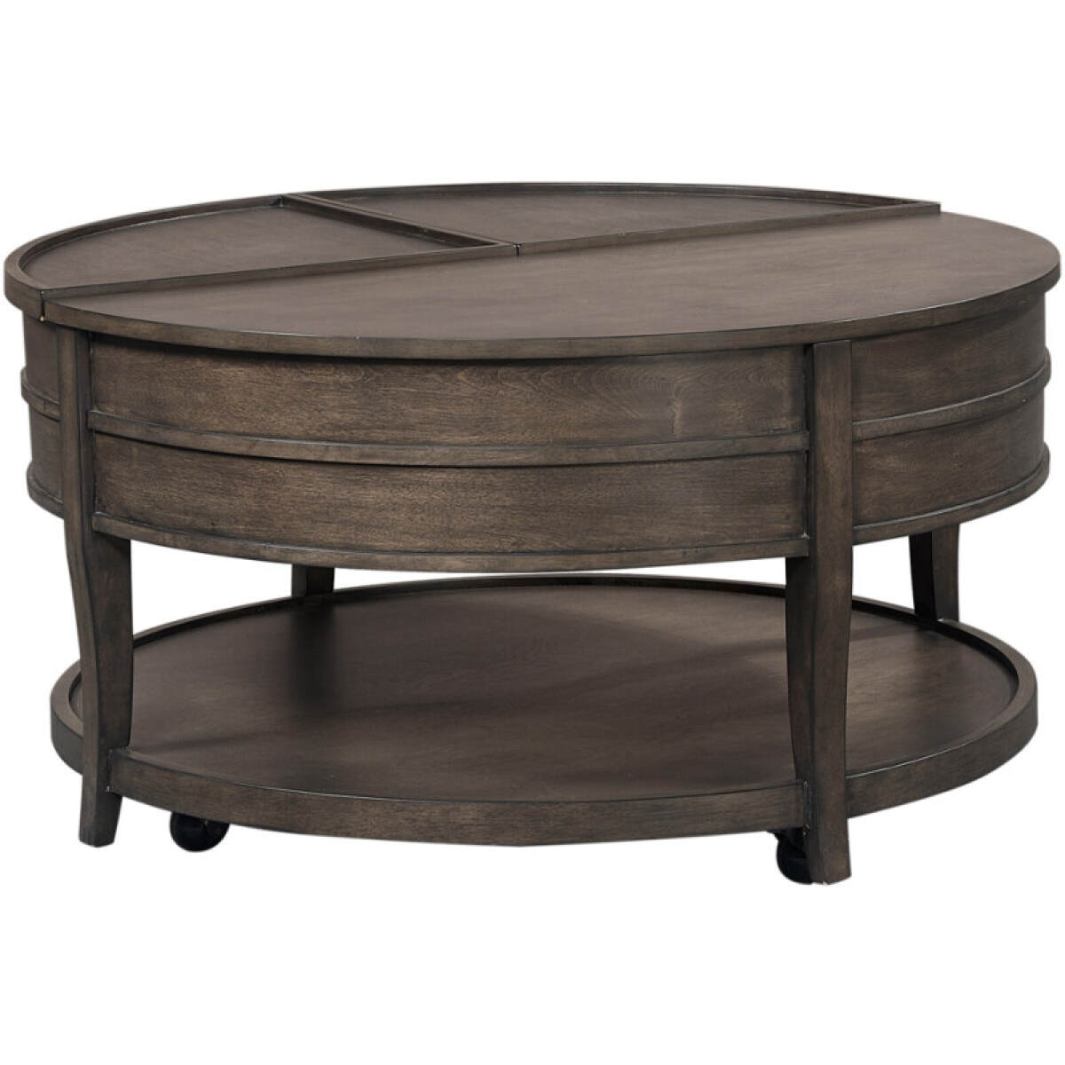 965f8692fe8d344f030cefc9f1c5d27f Blakely Lift Top Round Cocktail Table - Image 1