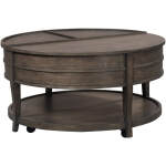 Blakely Lift Top Round Cocktail Table