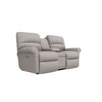 Robin Power Reclining Loveseat W/ Headrest, Lumbar & Console - Image 3