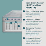 Dream Weaver 14.25" Medium Pillow Top Mattress -Twin - Image 3