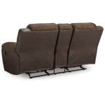 Florelle Glider Reclining Loveseat with Console - Image 7