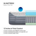 H6 Hybrid Mattress, Cal King - Image 6