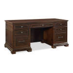 Weston 66" Executive Desk W/power