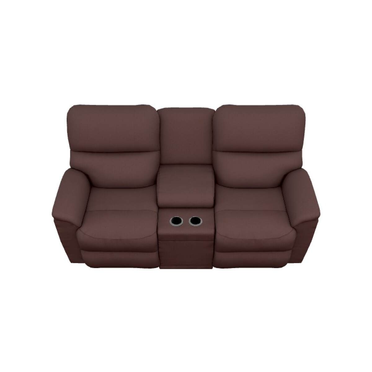 993a77e211fac8626e12da1c9aceab1b Brooks Power Reclining Loveseat W/ Console Headrest & Lumbar - Image 1