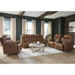 Suitably - Overstuffed Pillow Reclining Sofa - S830RA4 - Image 9