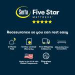 Serta Five Star Mattress - 14" Plush - Twin XL - Image 10