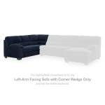 SimpleJoy Left-Arm Facing Sofa with Corner Wedge - Image 3