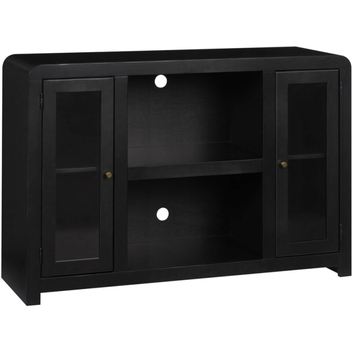 99f1f86ee9c5f9358da544538d79e47c Taylor 51" Console W/ 2 Doors MYY1220-BLK - Image 1