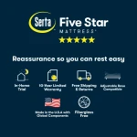 Serta Five Star Mattress - 14" Firm - 14" Firm / Queen - Image 11