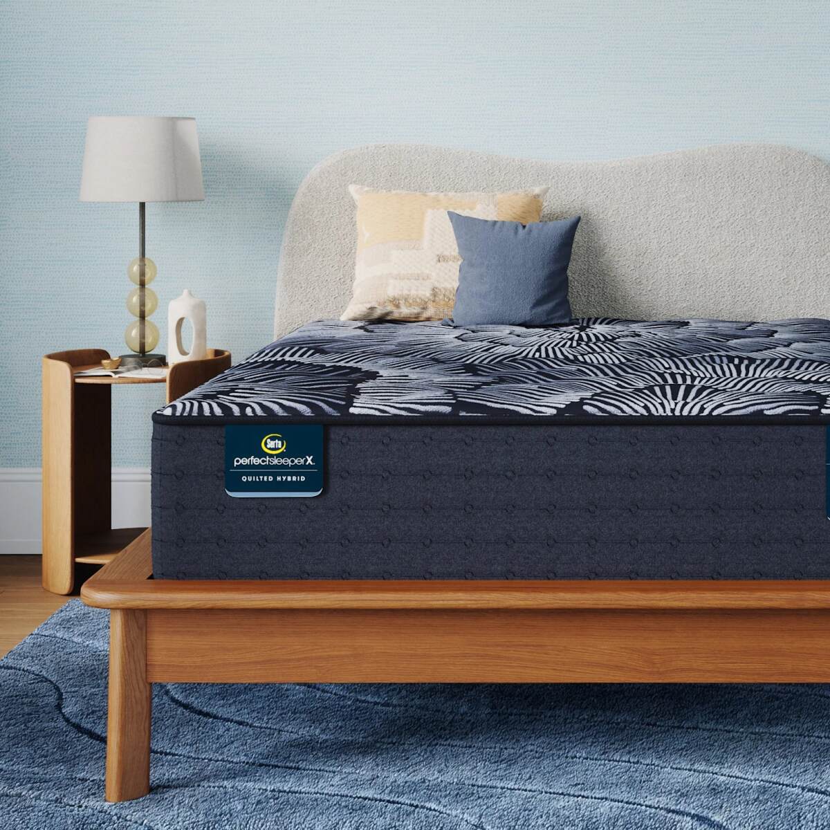 9a636e144daadbd1741ce48f9d3fef22 Serta Perfect Sleeper X Quilted Hybrid Mattress - Twin XL - Image 1